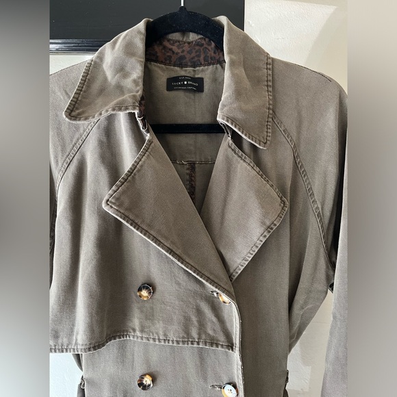Lucky Brand The Relaxed Trench Coat - Picture 4 of 7